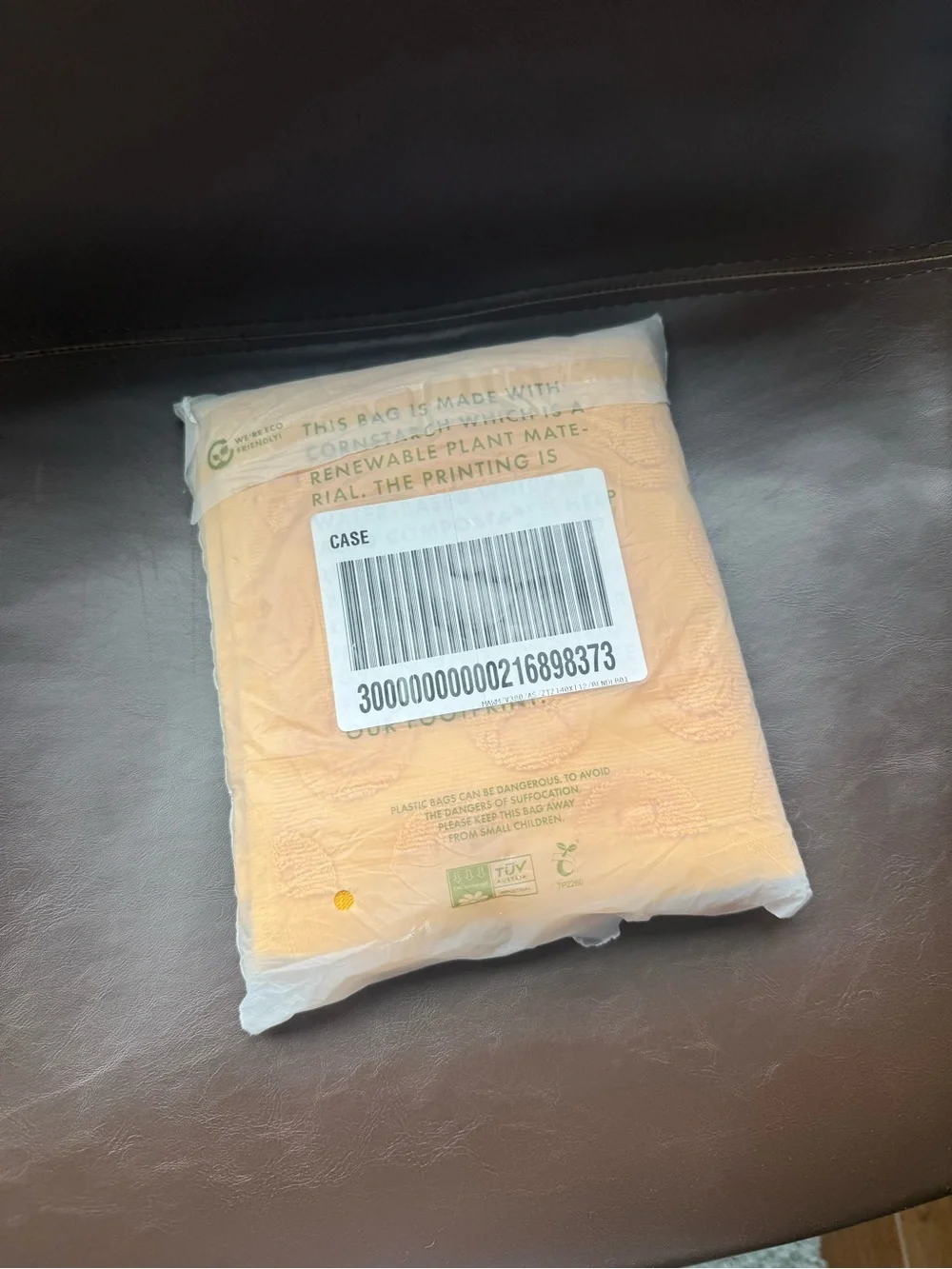 Urban outfitters happy sad Yellow Hand Towel - Compostable Packaging